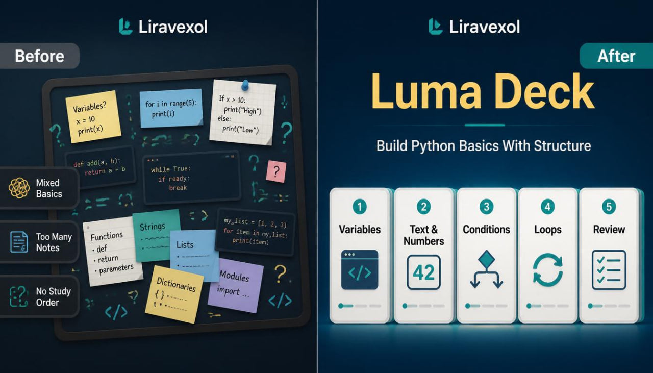luma deck before after