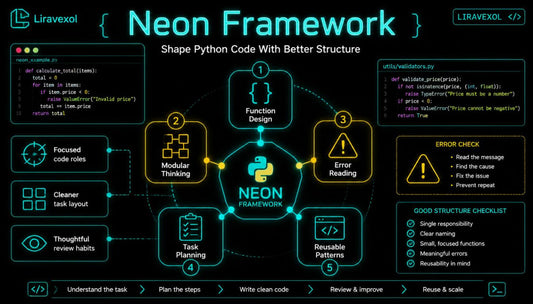 neon framework infographic