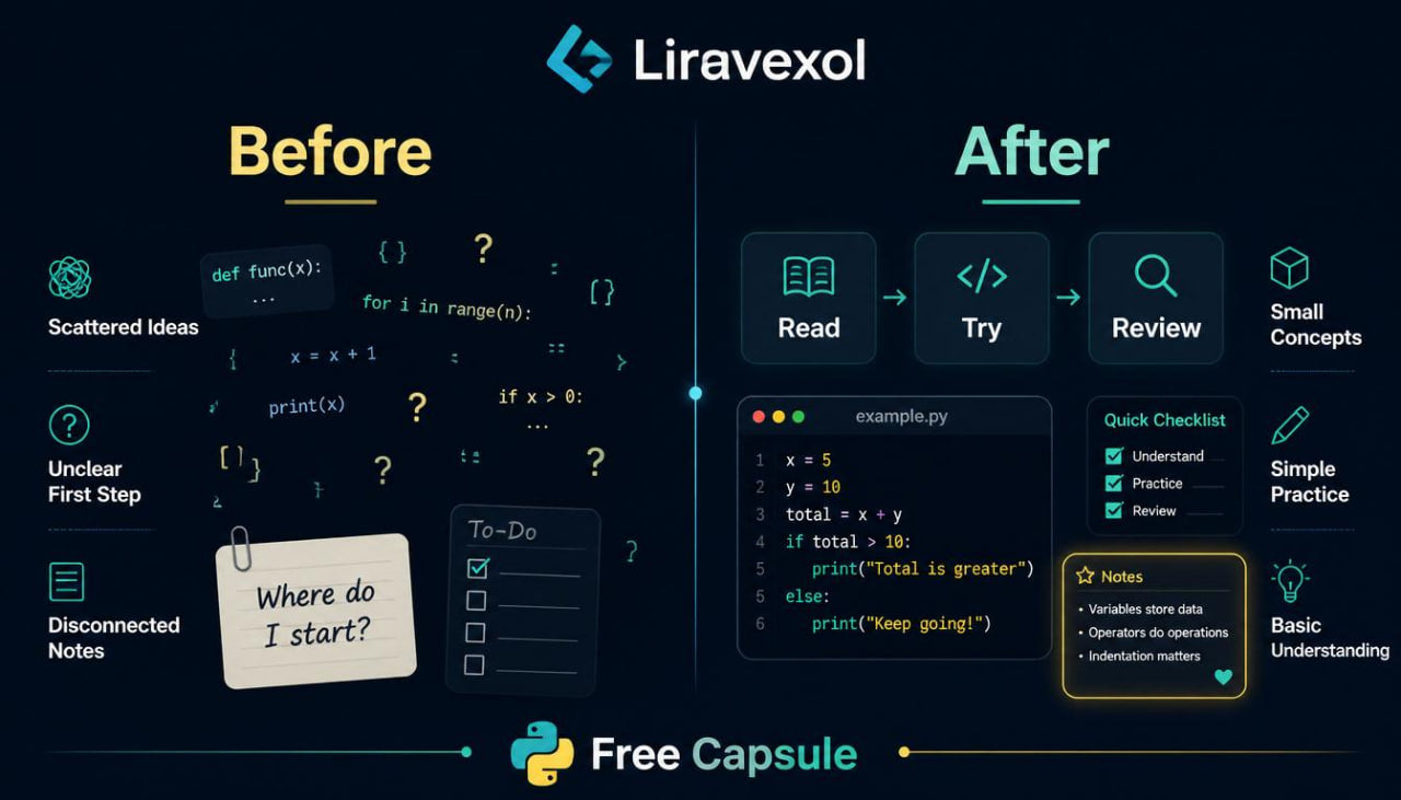 free capsule before after